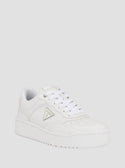 White Miram Sneakers | GUESS Women's Shoes | front view