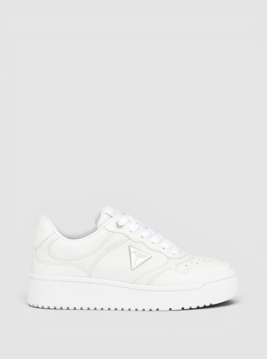GUESS Footwear White Miram Low-Top Sneakers MIRAM Side View2