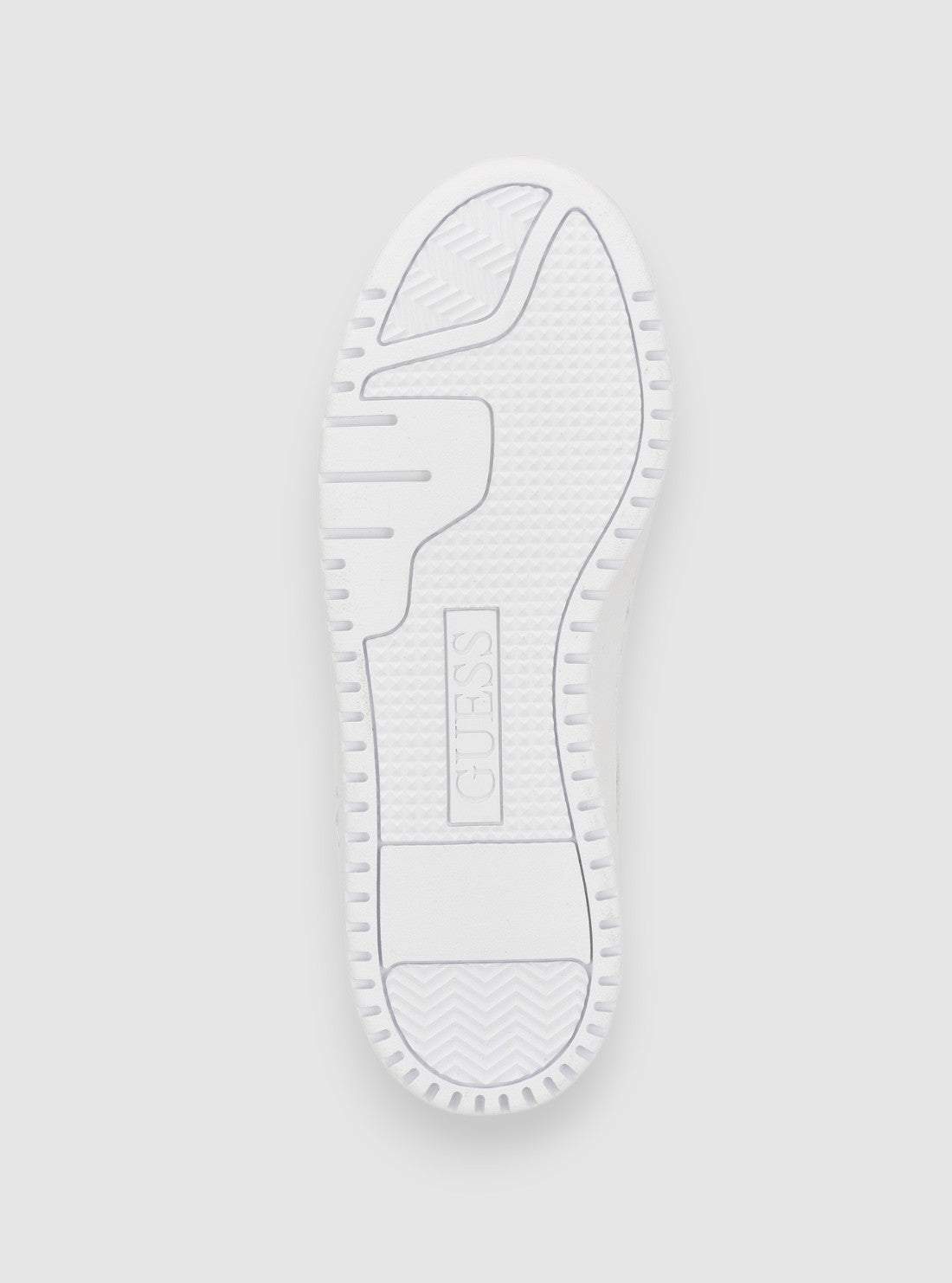 GUESS Footwear White Miram Low-Top Sneakers MIRAM Bottom View