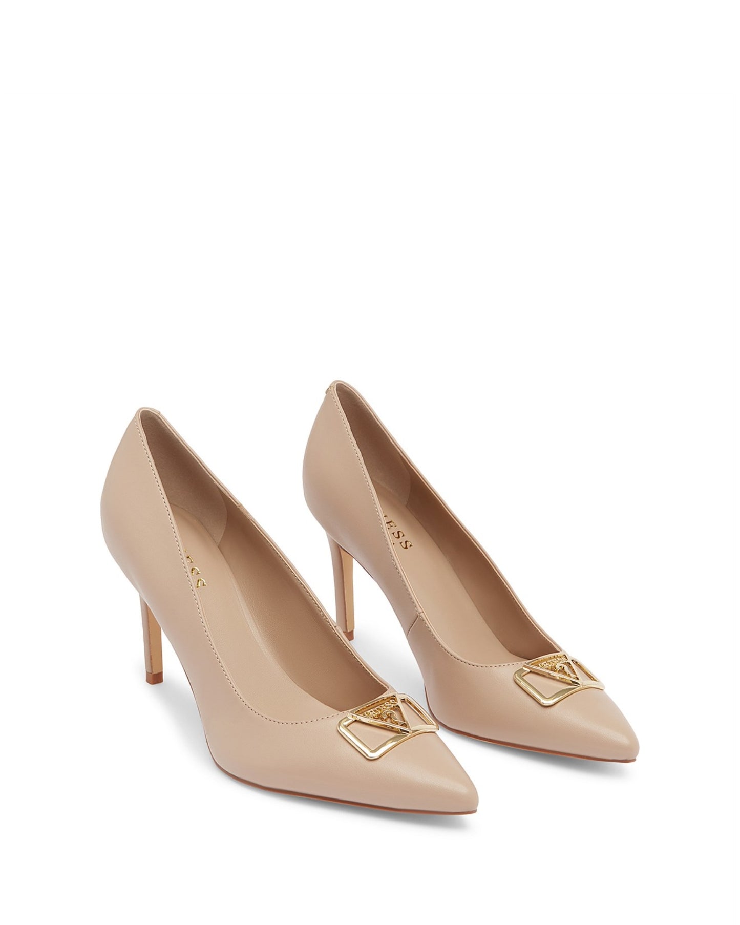 Beige Morrley Stiletto Heels