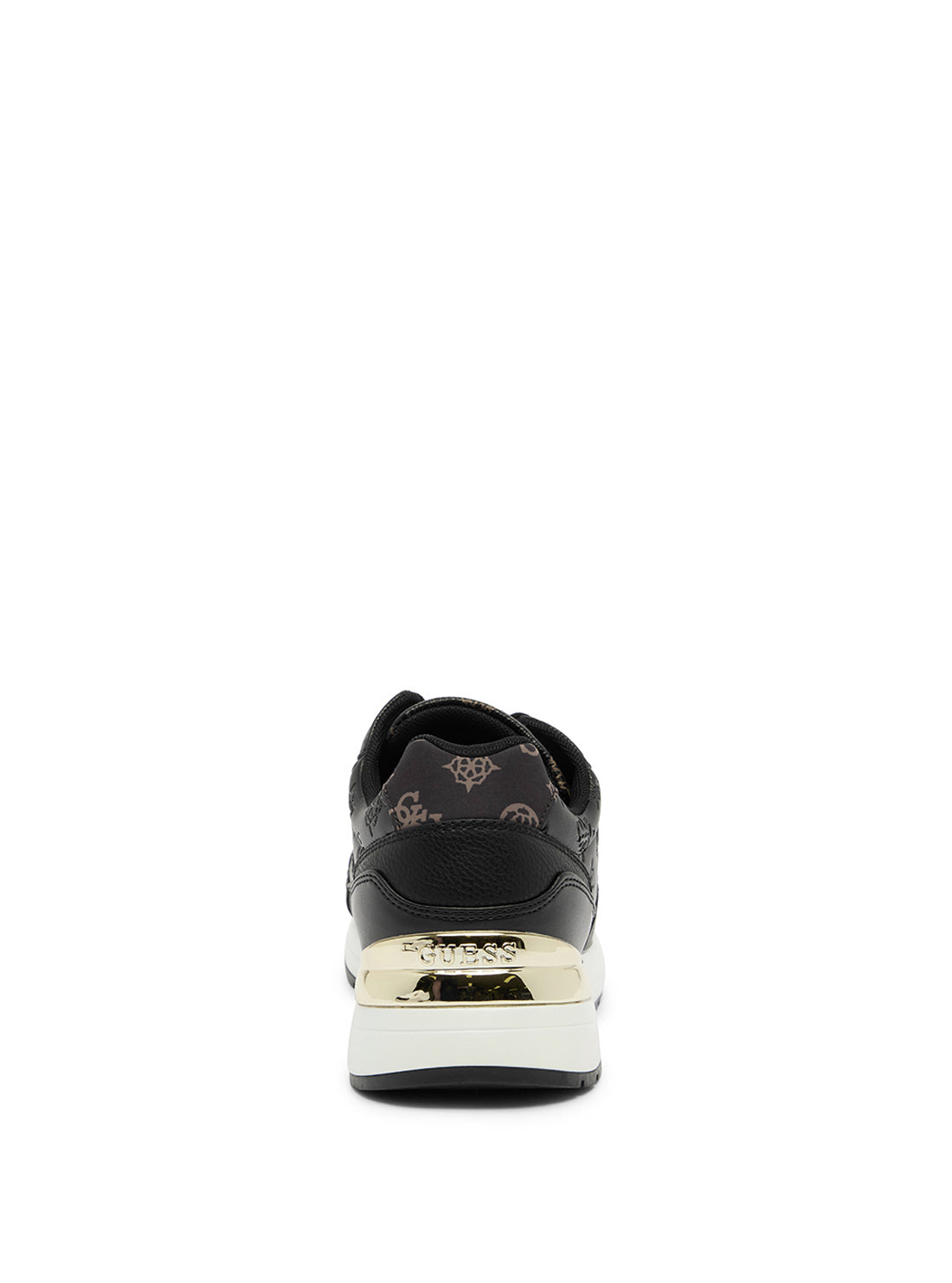 Black Logo Moxea Sneakers | GUESS Women's Shoes | back view