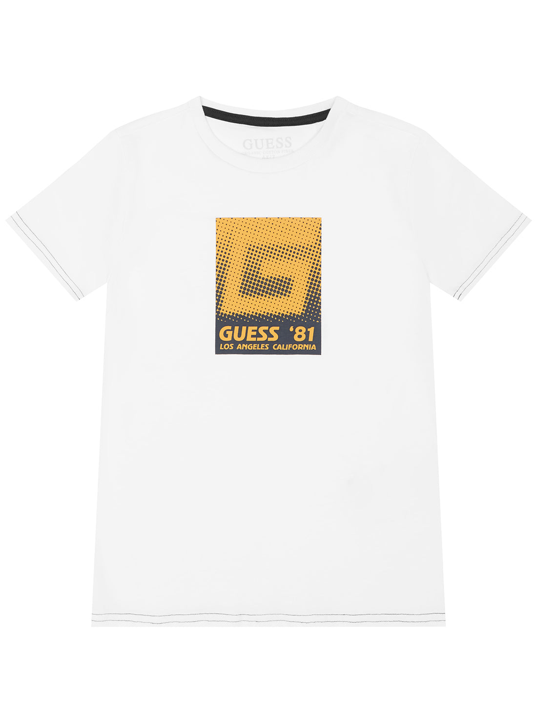 White Graphic Logo T-Shirt (2-7)