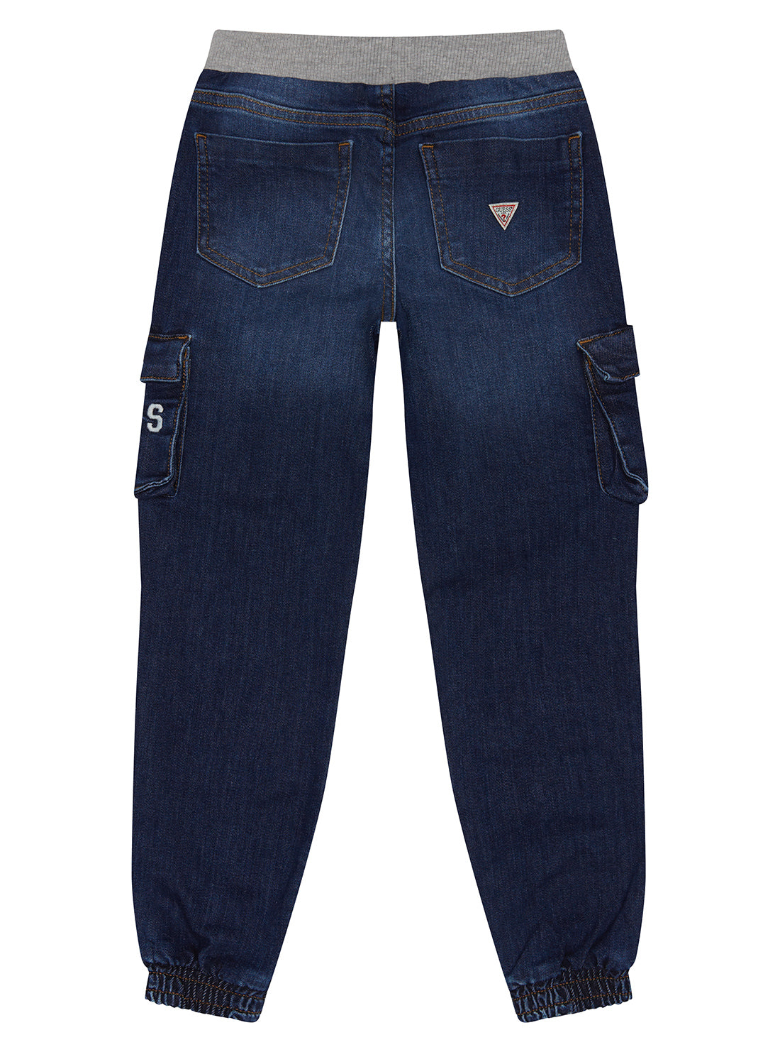 GUESS Blue Denim Pull On Pants (2-7) back view