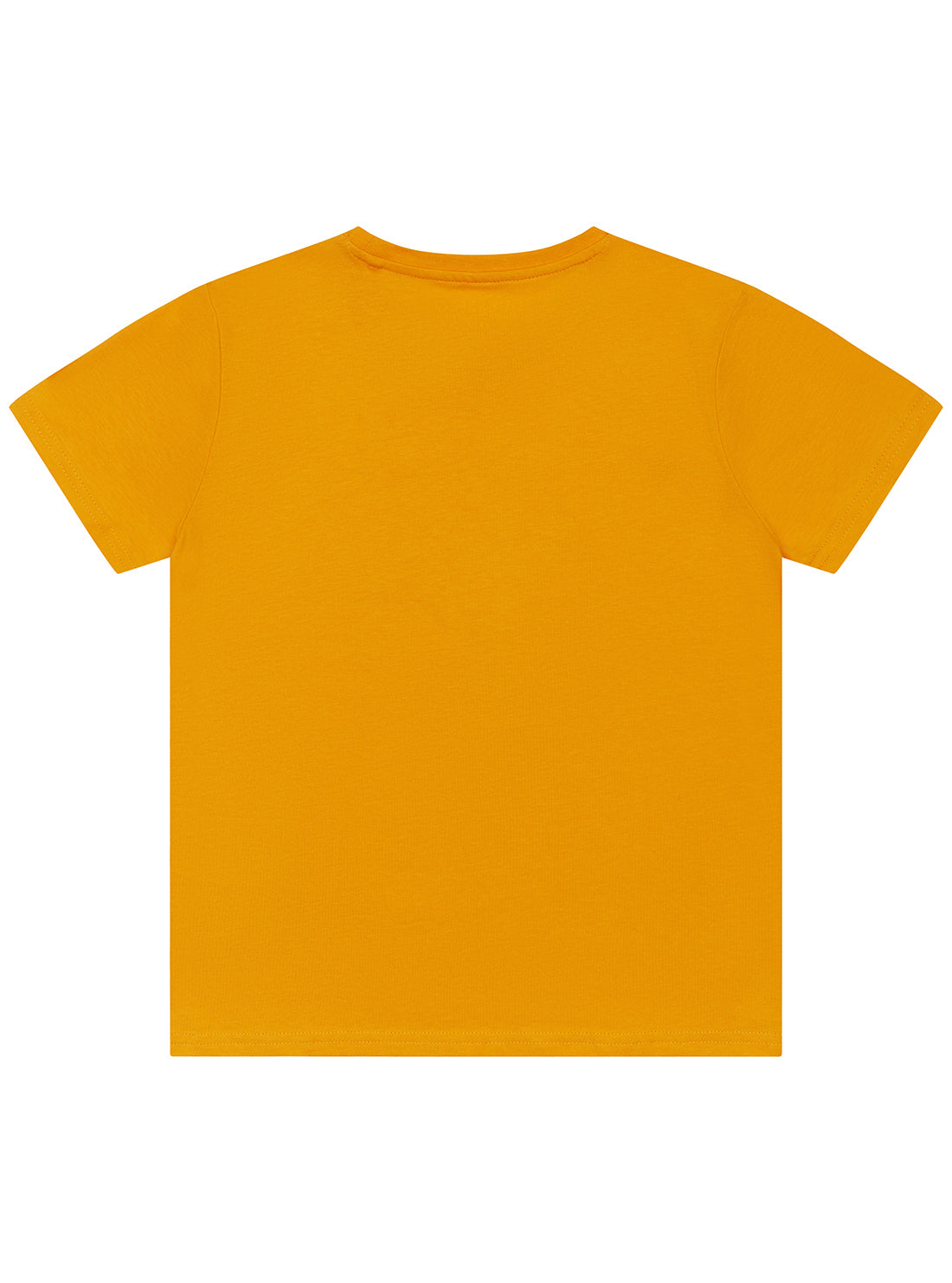 Orange Peace and Love Logo T-Shirt (2-7) | GUESS Kids | Back view