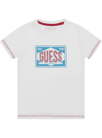 White Short Sleeve T-Shirt (2-7)