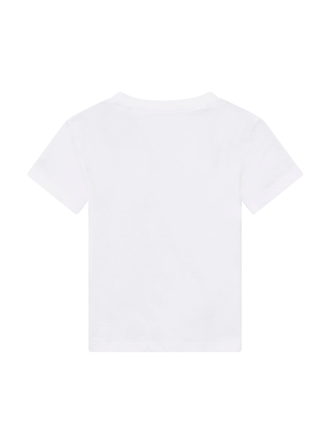 GUESS Kids Eco White Short Sleeve T-Shirt (2-7) N5GI08K8HM4 Back View