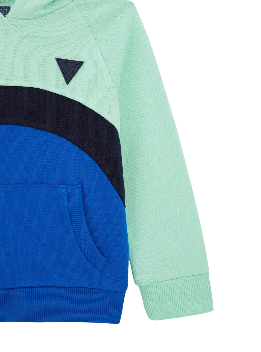 GUESS Kids Eco Multi Hooded Long Sleeve Top (2-7) N5GQ02KA6R4 Detail View