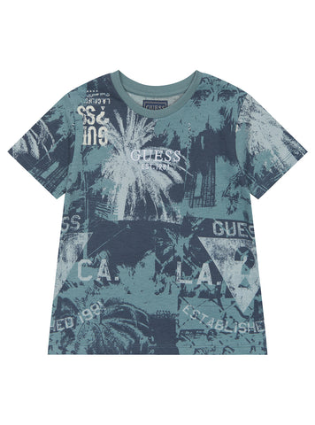 Blue Short Sleeve T-Shirt (2-7)