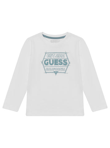 White Long Sleeve T-Shirt (2-7)