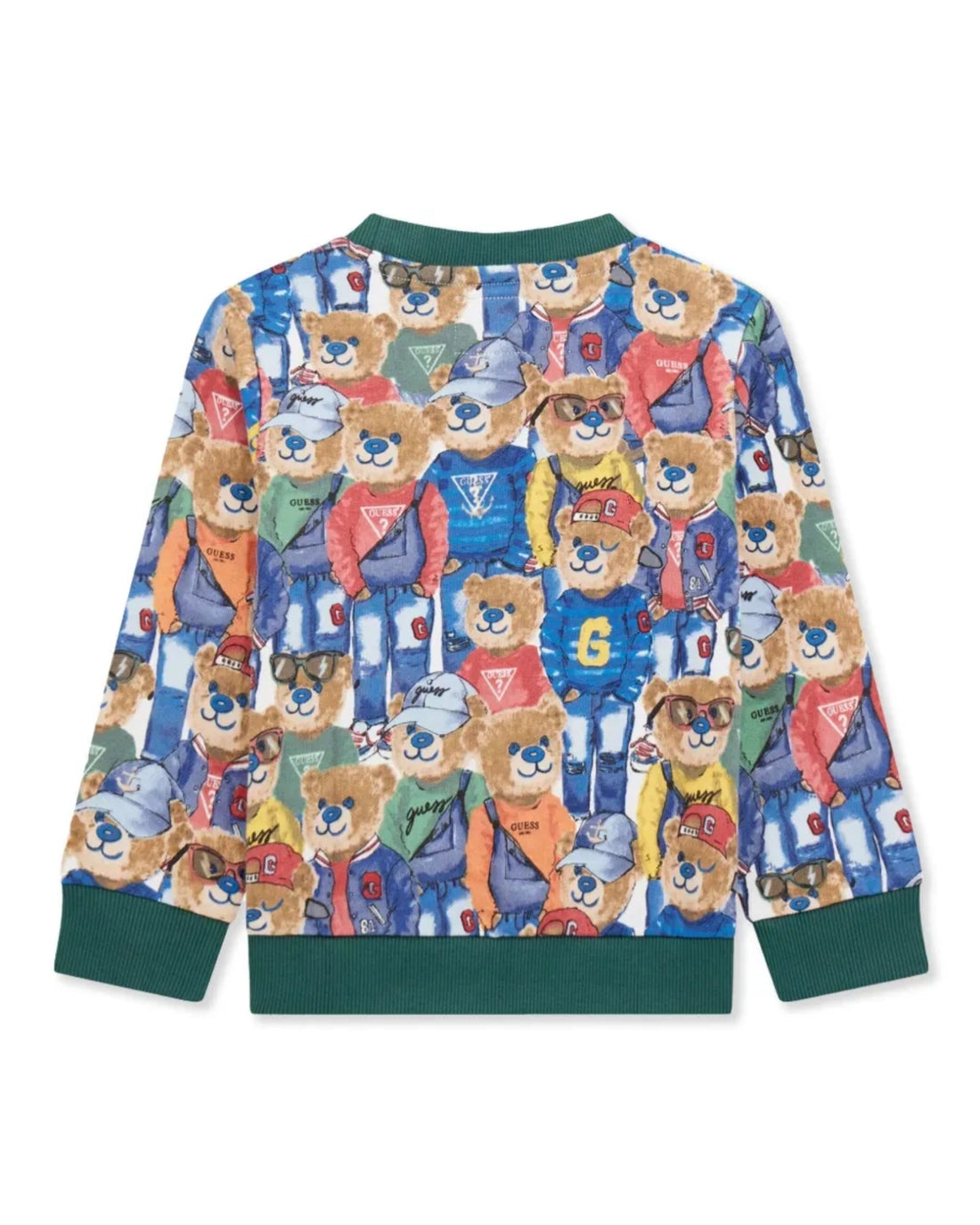 Teddy Bear Logo Long Sleeve Active Top (2-7)