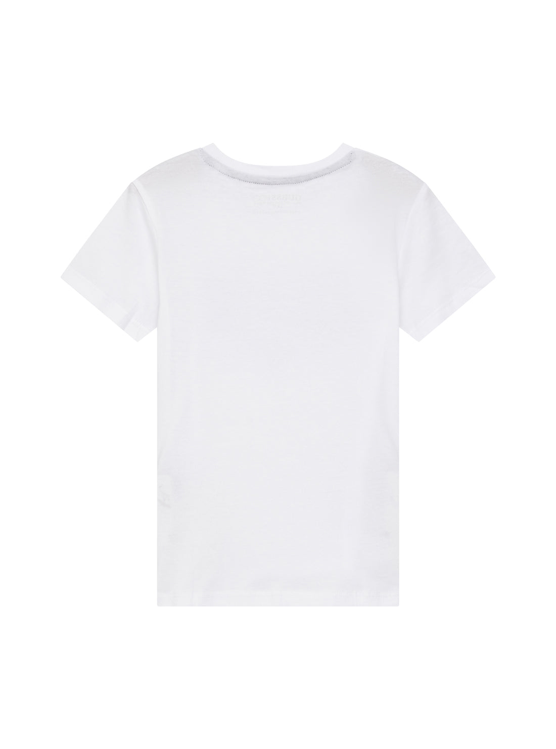 GUESS Kids Eco White Logo T-Shirt (2-7) N5YI20K8HM4 Back View