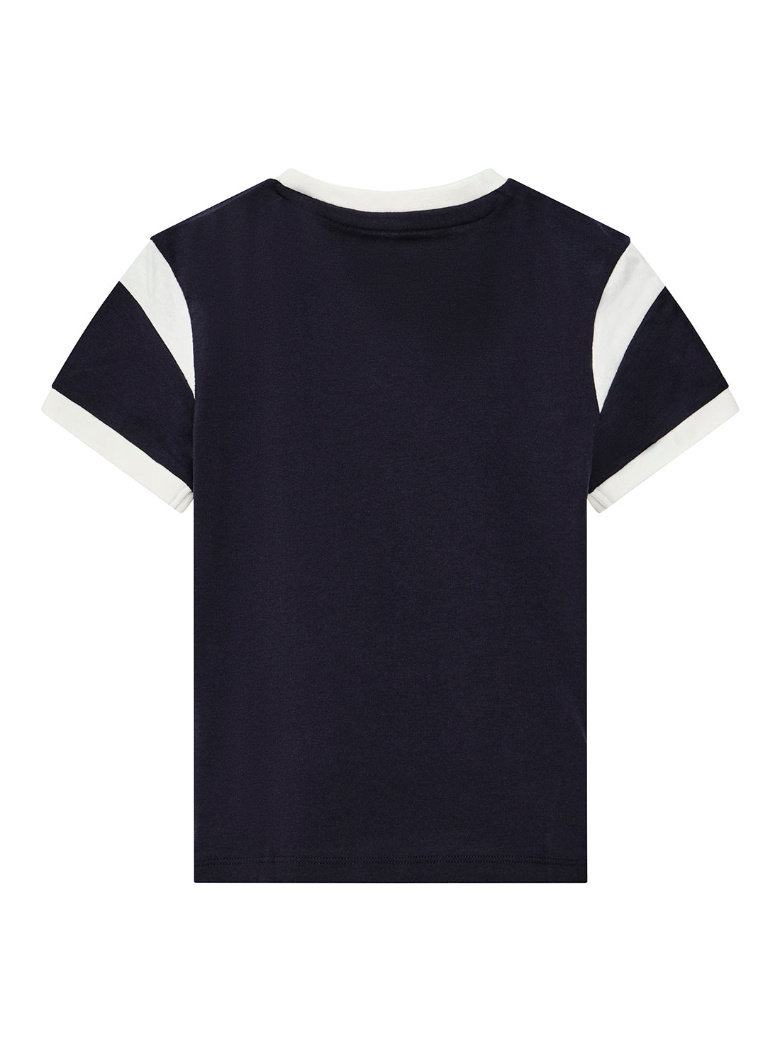 GUESS Kids Blue Varsity Logo T-Shirt N6YI15K3803 Back View