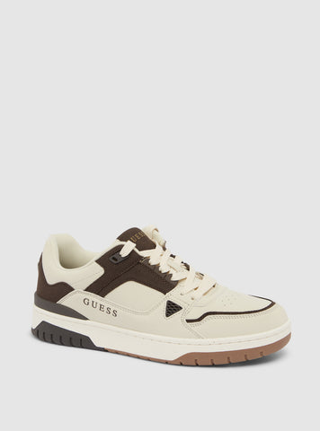 White Nadine Low-Top Sneakers