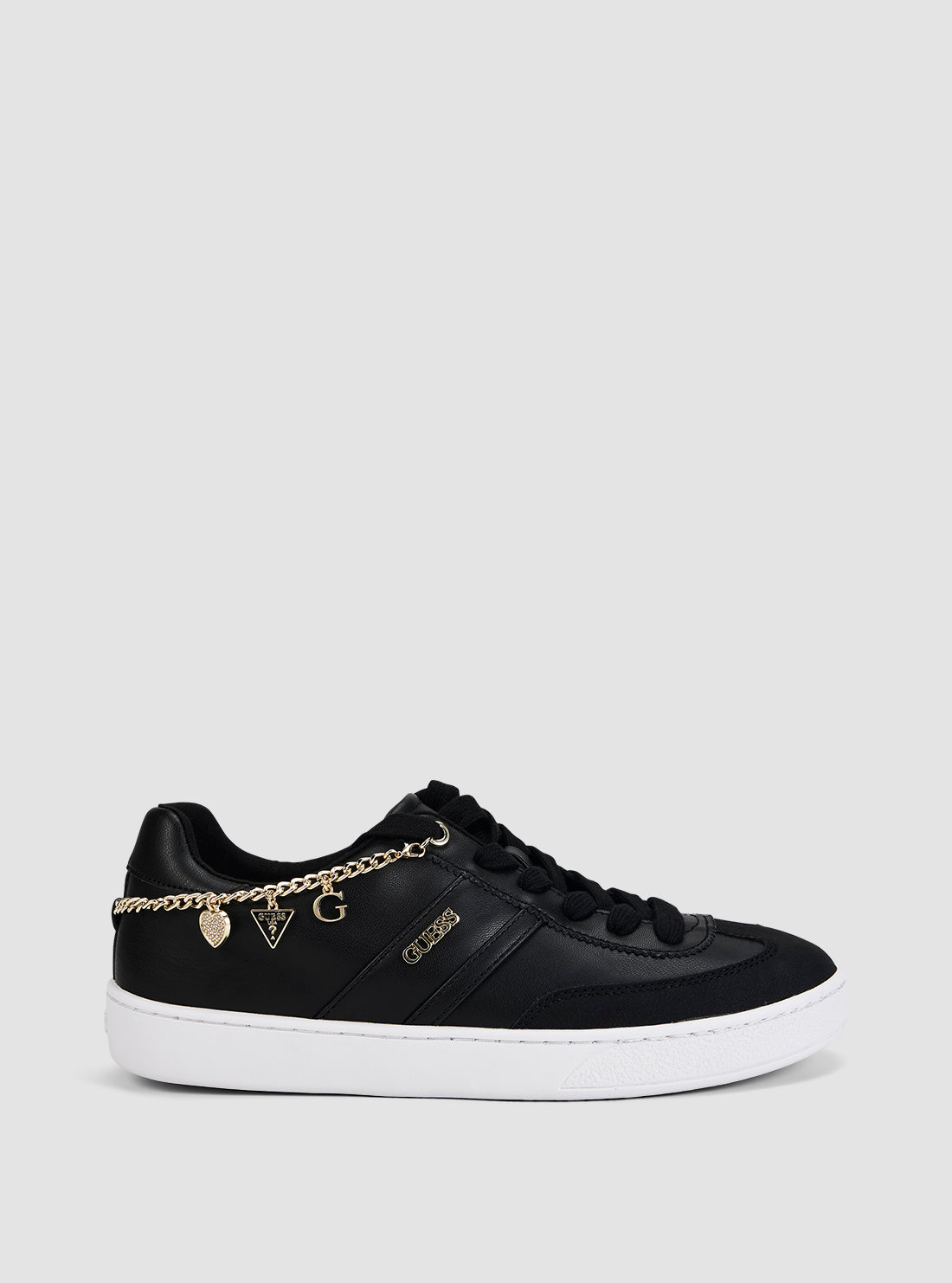 GUESS Footwear Black Naoko Sneakers NAOKO3 Side View