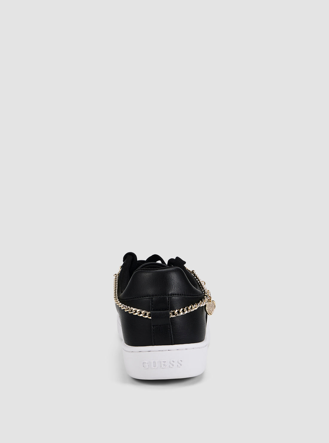 GUESS Footwear Black Naoko Sneakers NAOKO3 Back View