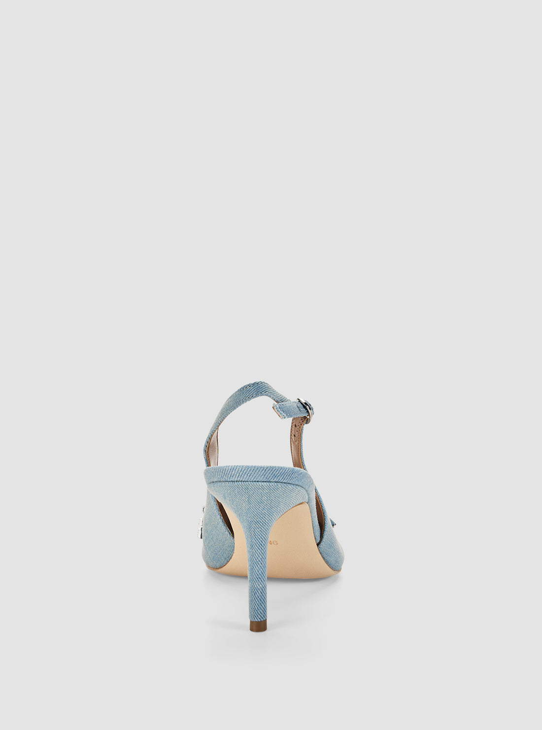 GUESS Footwear Blue Naska Pumps NASKA Back View