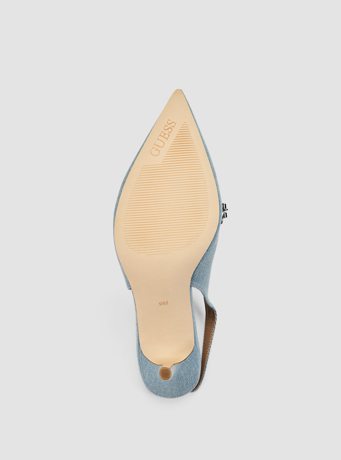 GUESS Footwear Blue Naska Pumps NASKA Bottom View