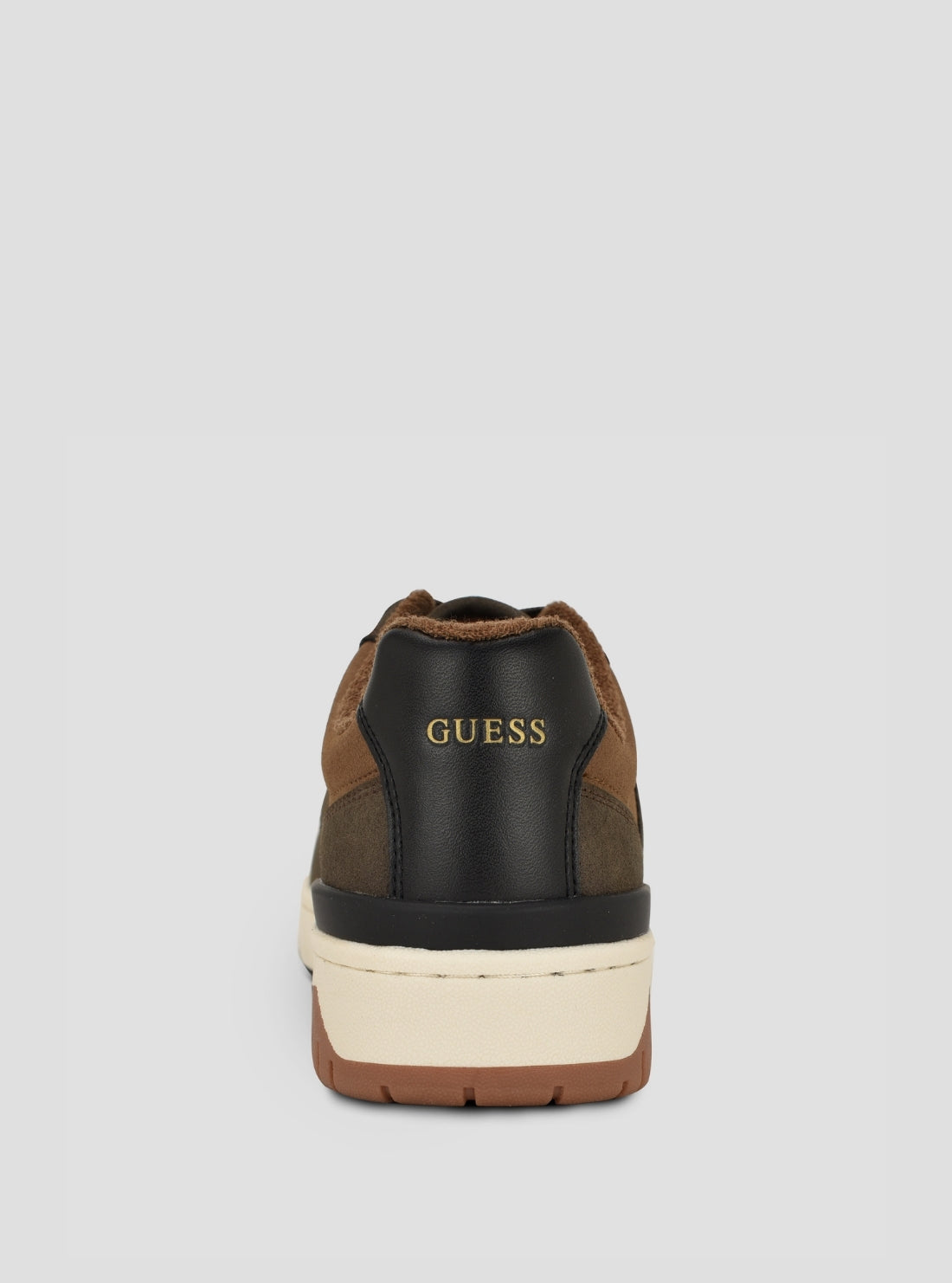 GUESS Footwear Brown Nastele Sneakers NASTELE Back View