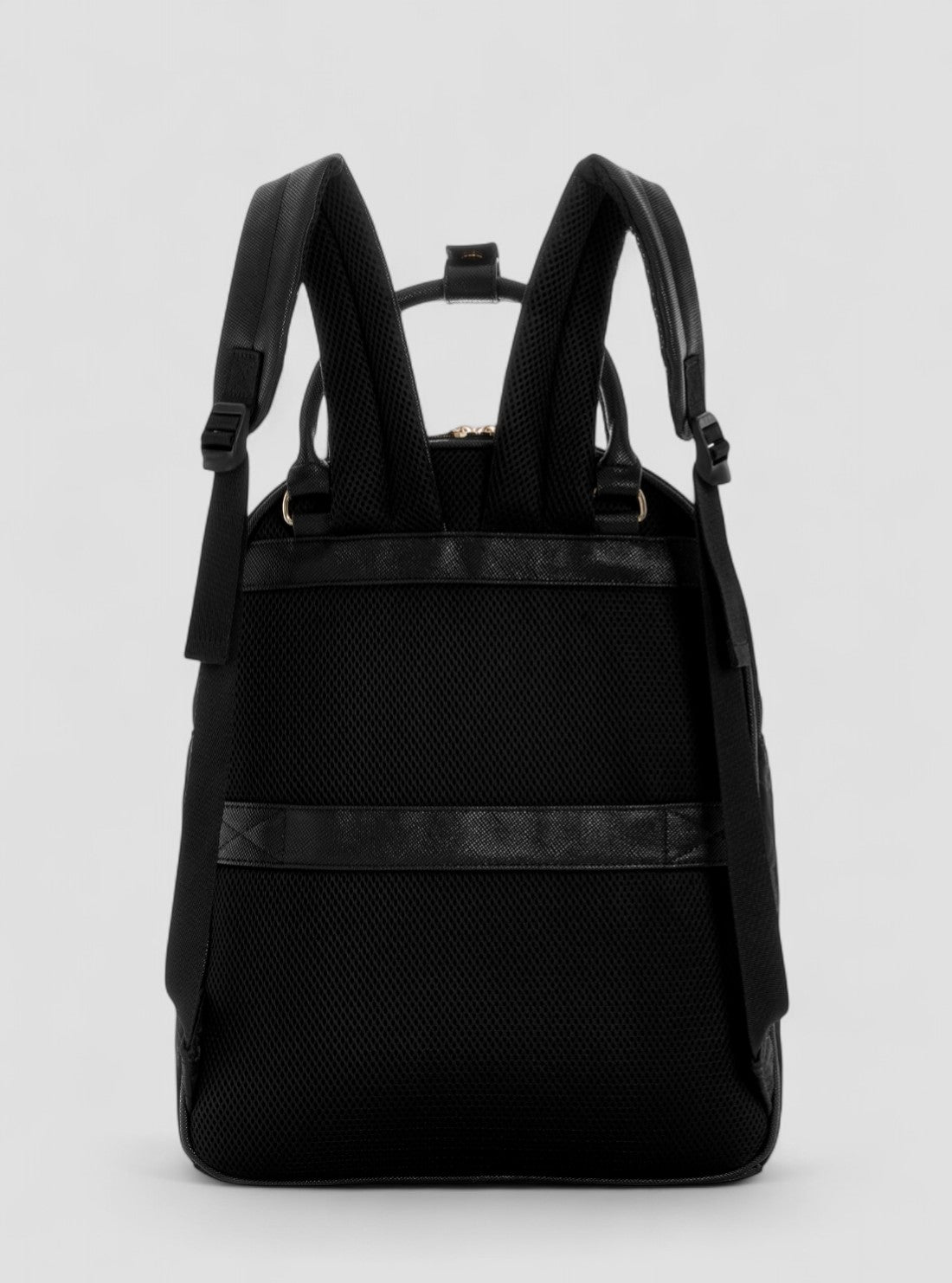 GUESS Womens Black Logo Adelasia Backpack NB9658030 Back View