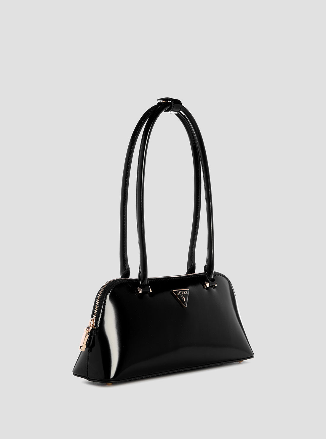 Black Arlena Shoulder Satchel Bag