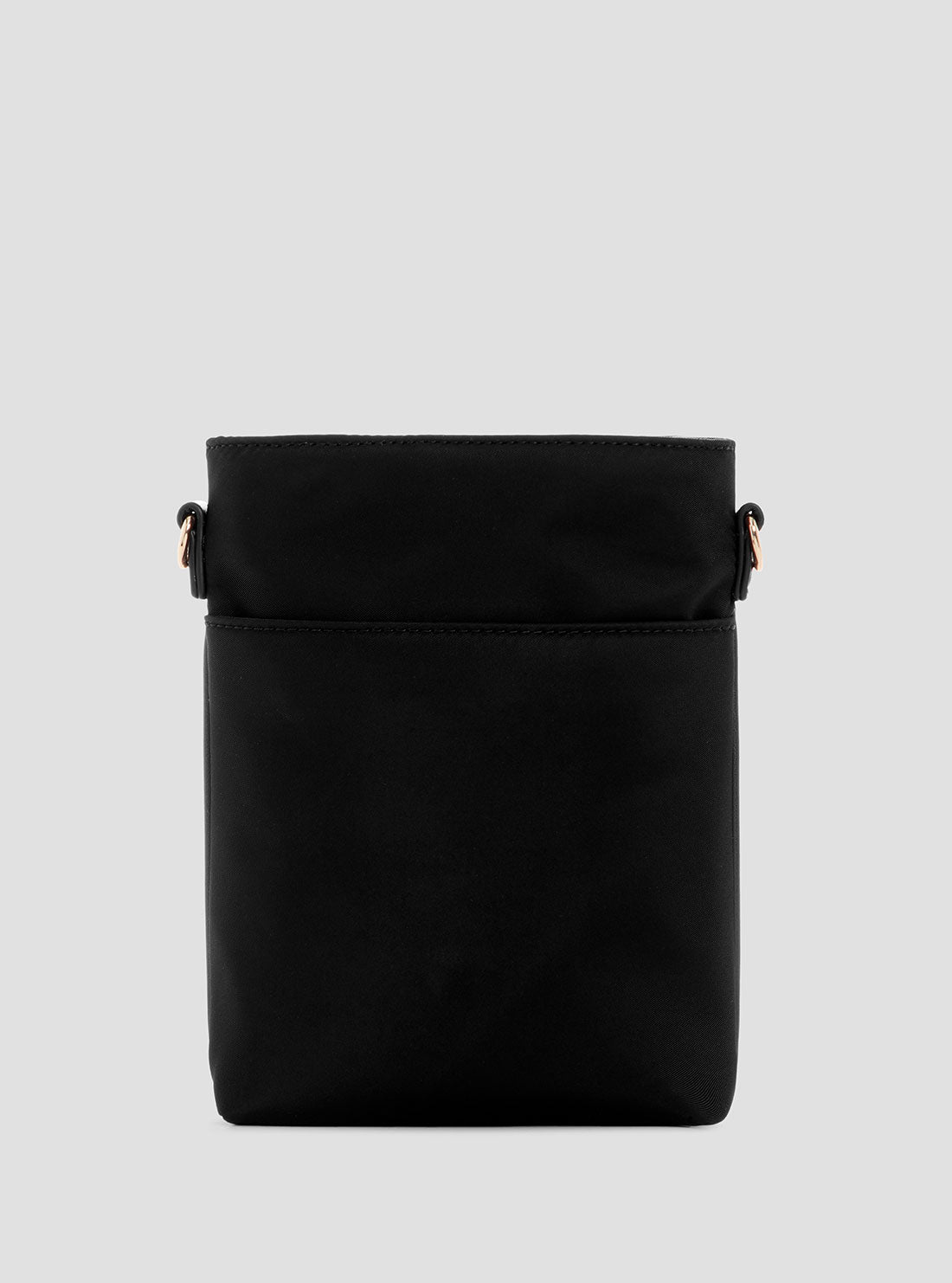 GUESS Womens Black Follie Travel Chit Chat Crossbody Bag NN9676015  Back View