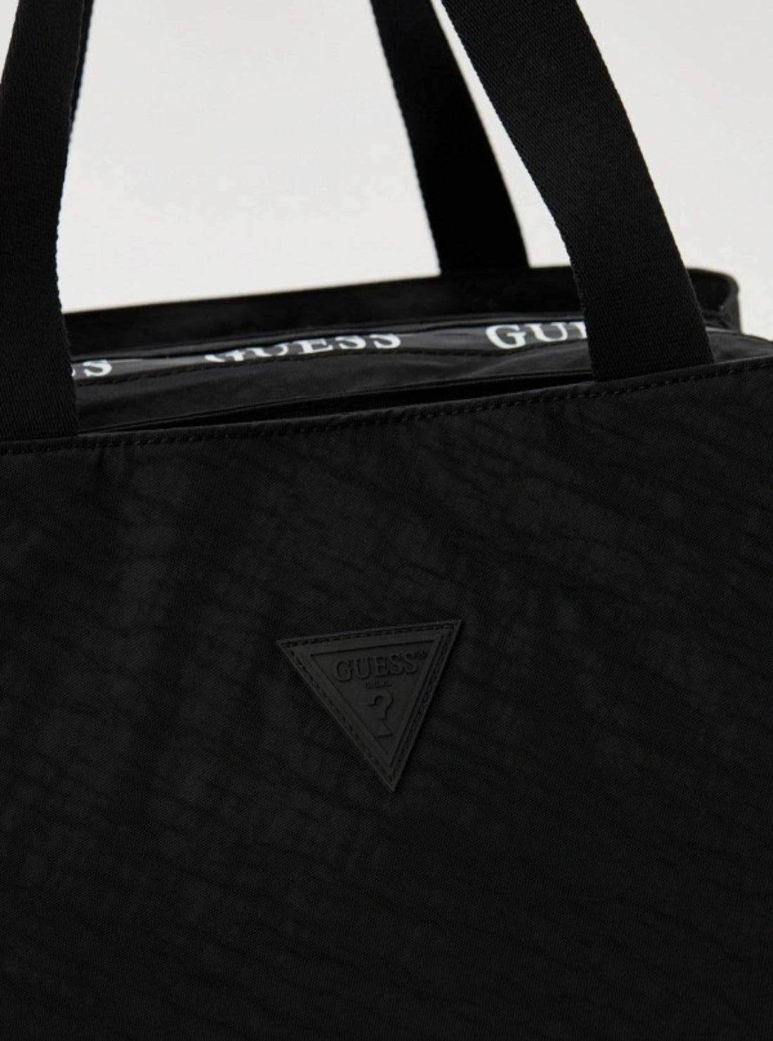 GUESS Womens Black Greyjoy Tri-Compartment Tote Bag NN9876025 Detail View