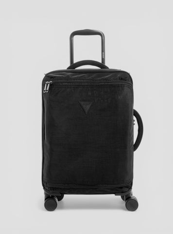 GUESS Luggage Black Greyjoy 45cm Suitcase NN9876983 Front View