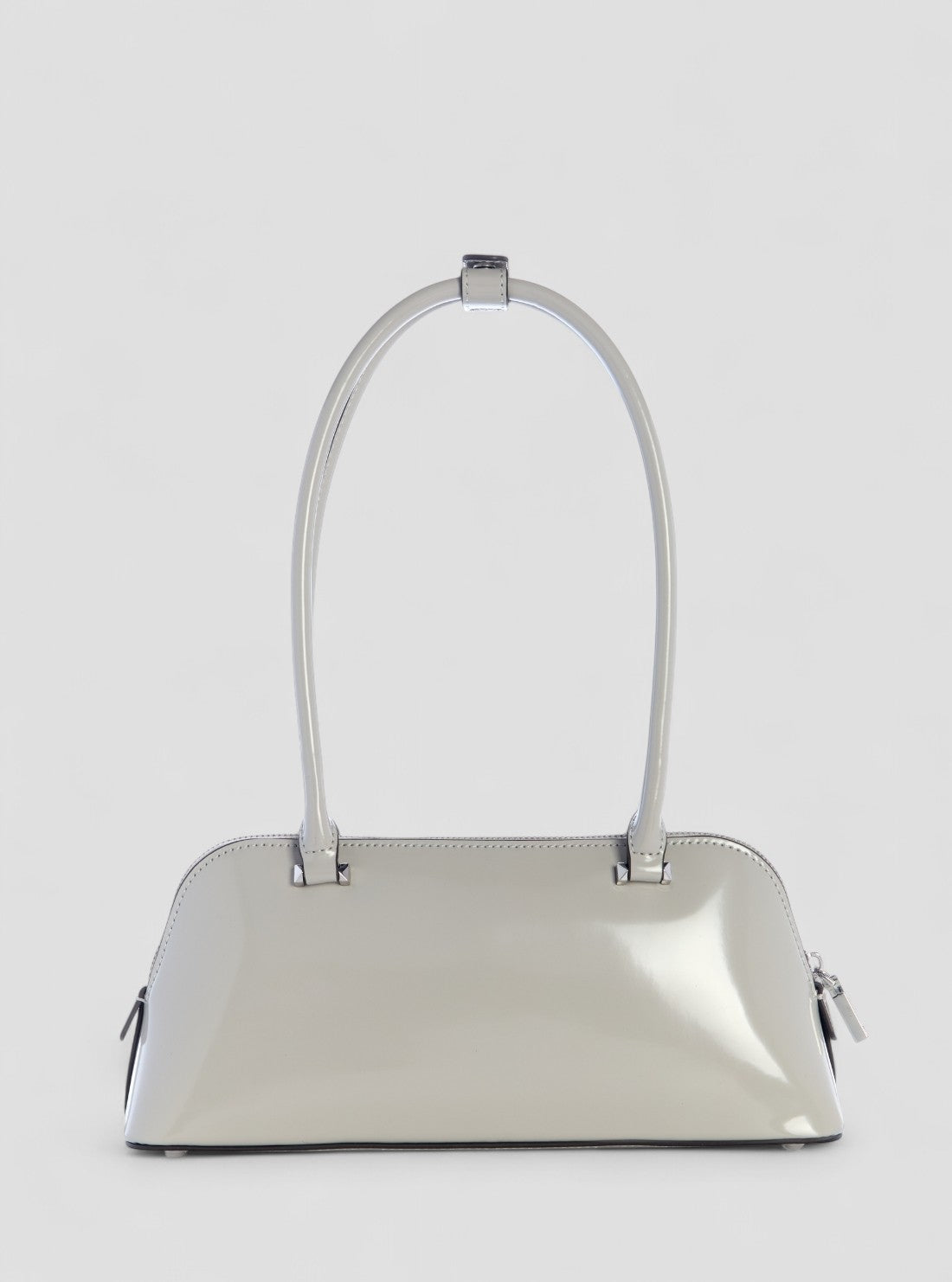 GUESS Womens Grey Arnela Shoulder Satchel Bag NY949608 Back View