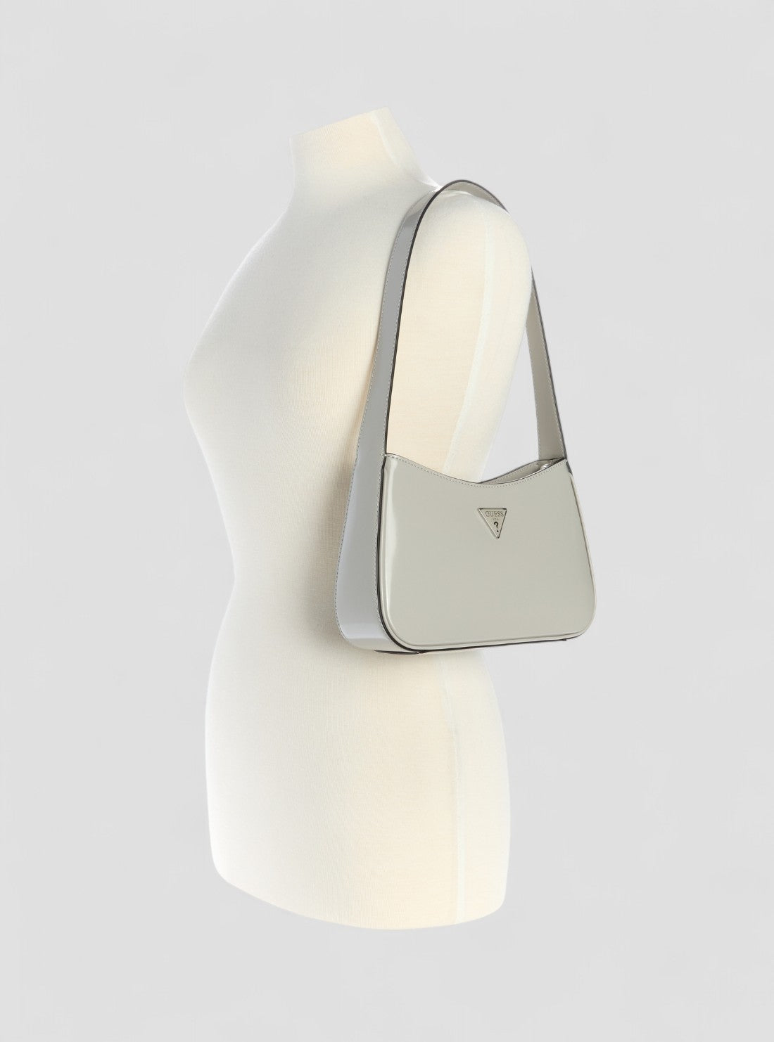 Light Taupe Arnela Top Zip Shoulder Bag | GUESS