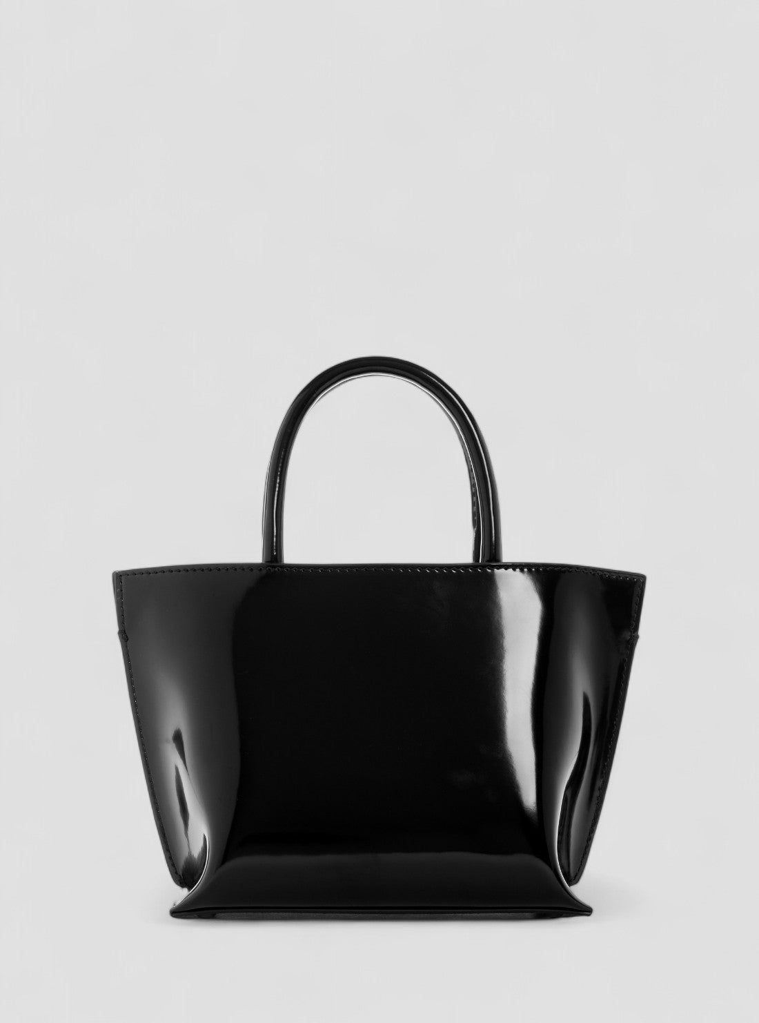 GUESS Womens Black Arnela Mini Tote Bag NY949675 Back View