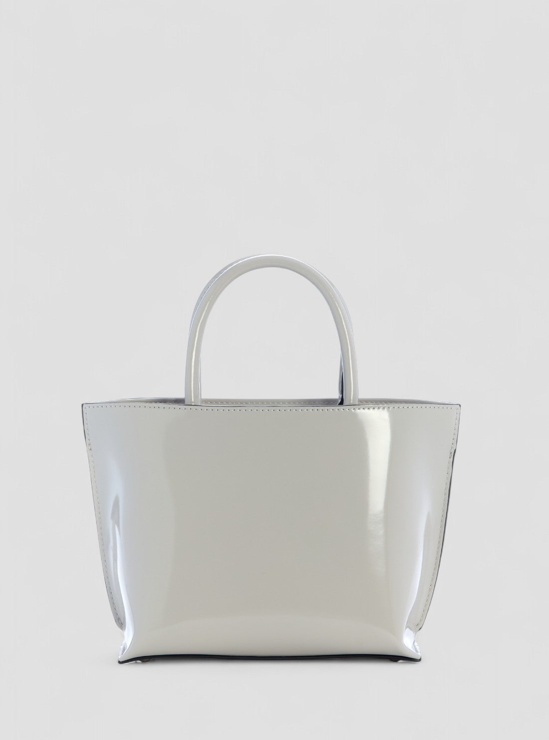 GUESS Womens Grey Arnela Mini Tote Bag NY949675 Back View