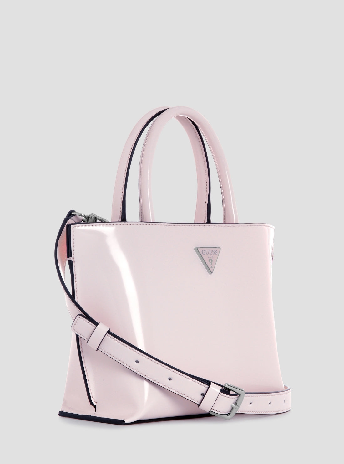 GUESS Womens Pink Arnela II Mini Tote Bag NY972375 Side View