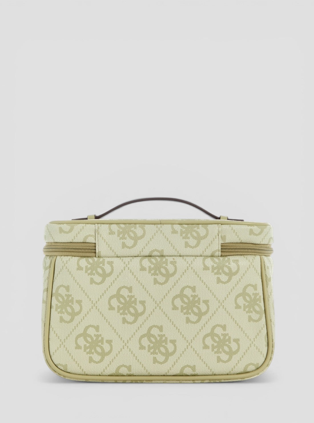 GUESS Accessories Green Logo Berta Toiletry Train Case OB8688039 Back View