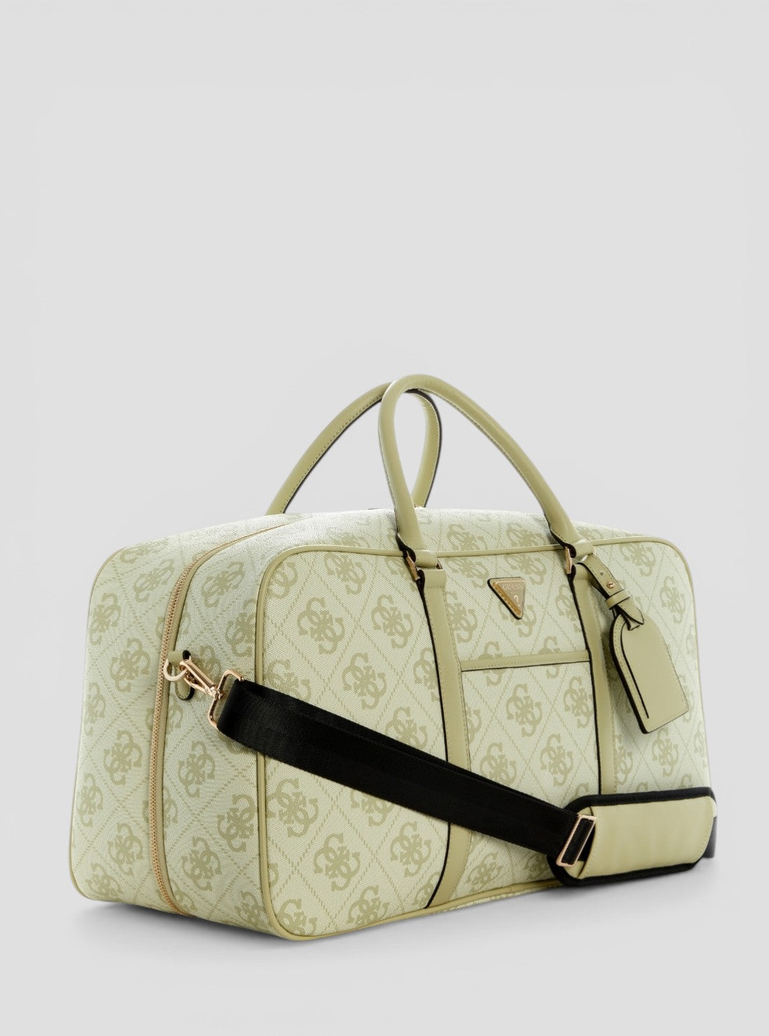 GUESS Accessories Green Logo Berta Weekender Duffle Bag OB8688930 Side View