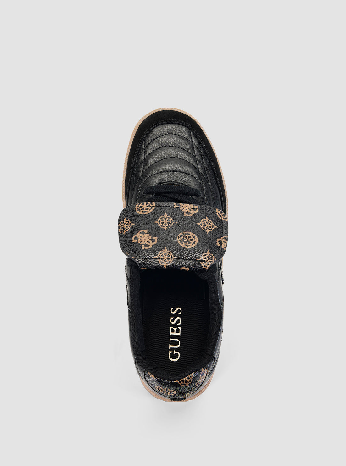 GUESS Footwear Black Oleber Sneakers OLEBER Top View