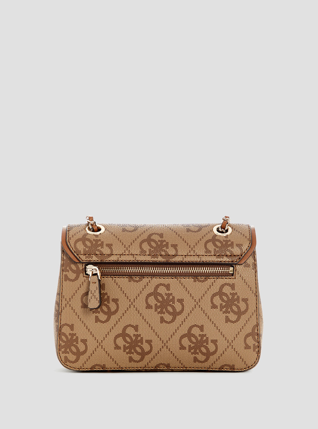 Brown Logo Izzy Crossbody Bag