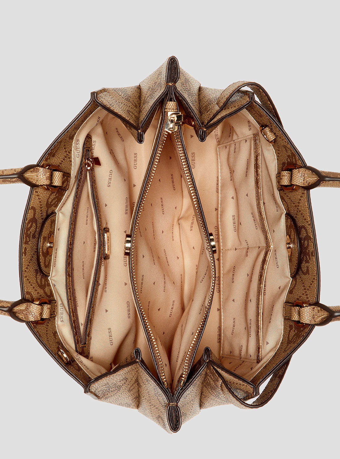 Brown Logo Lorelei Girlfriend Satchel