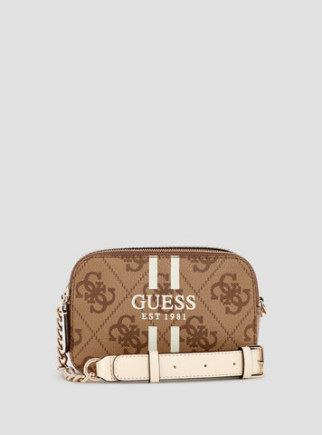 Brown Logo Noelle Camera Bag