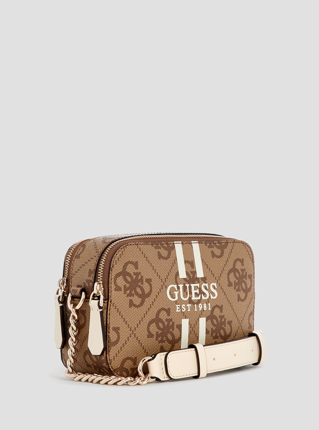 Brown Logo Noelle Camera Bag