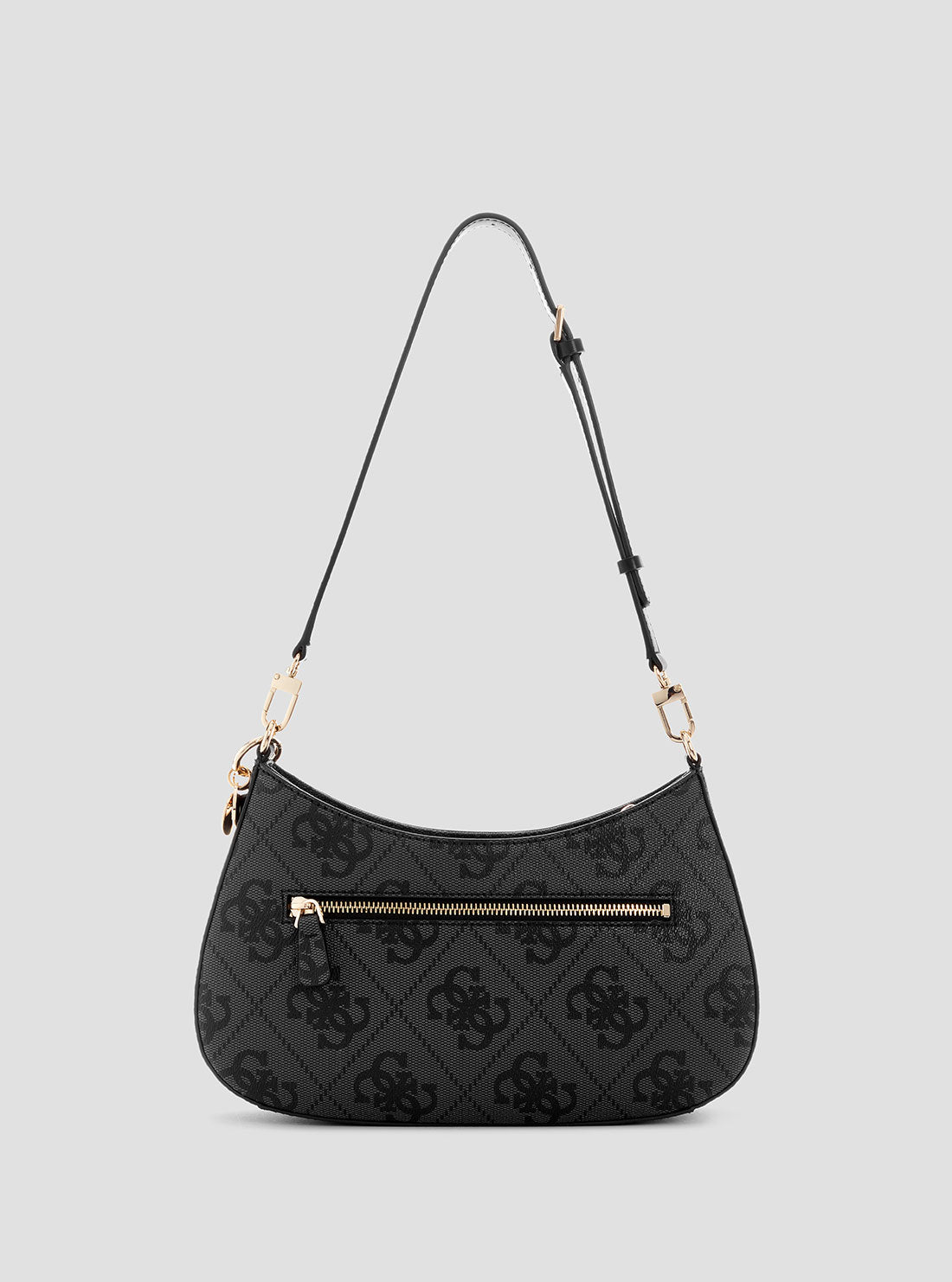 Black Logo Noelle Shoulder Bag