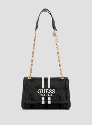 Black Logo Noelle Crossbody Bag