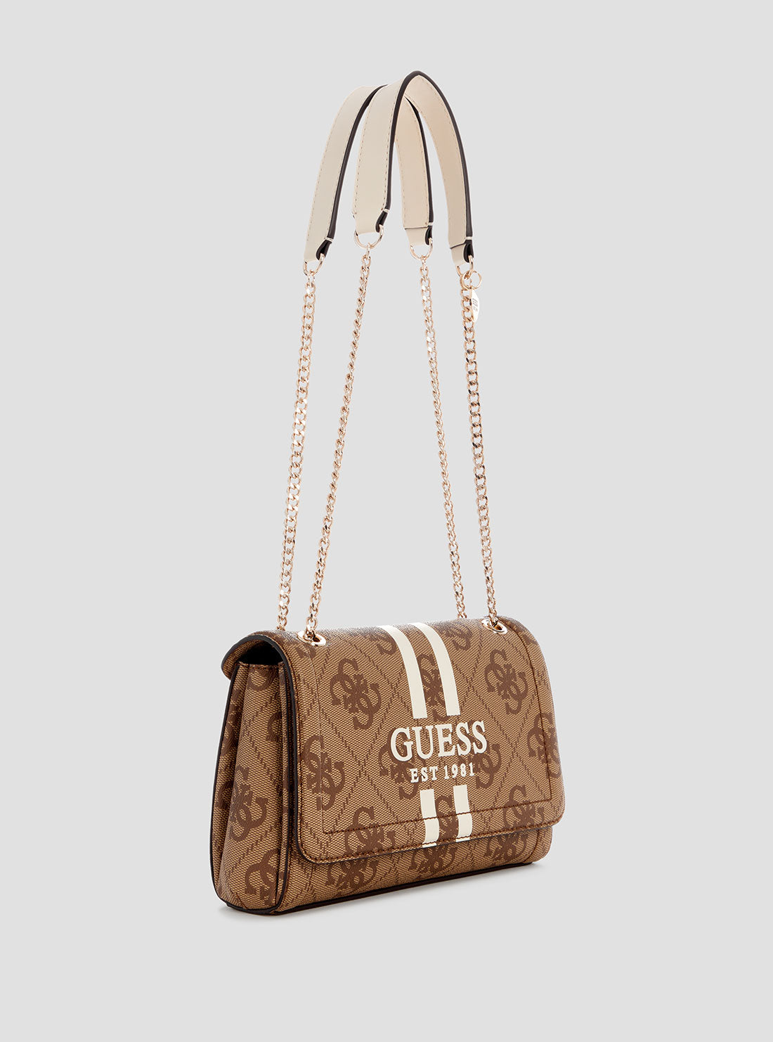 Brown Logo Noelle Crossbody Bag