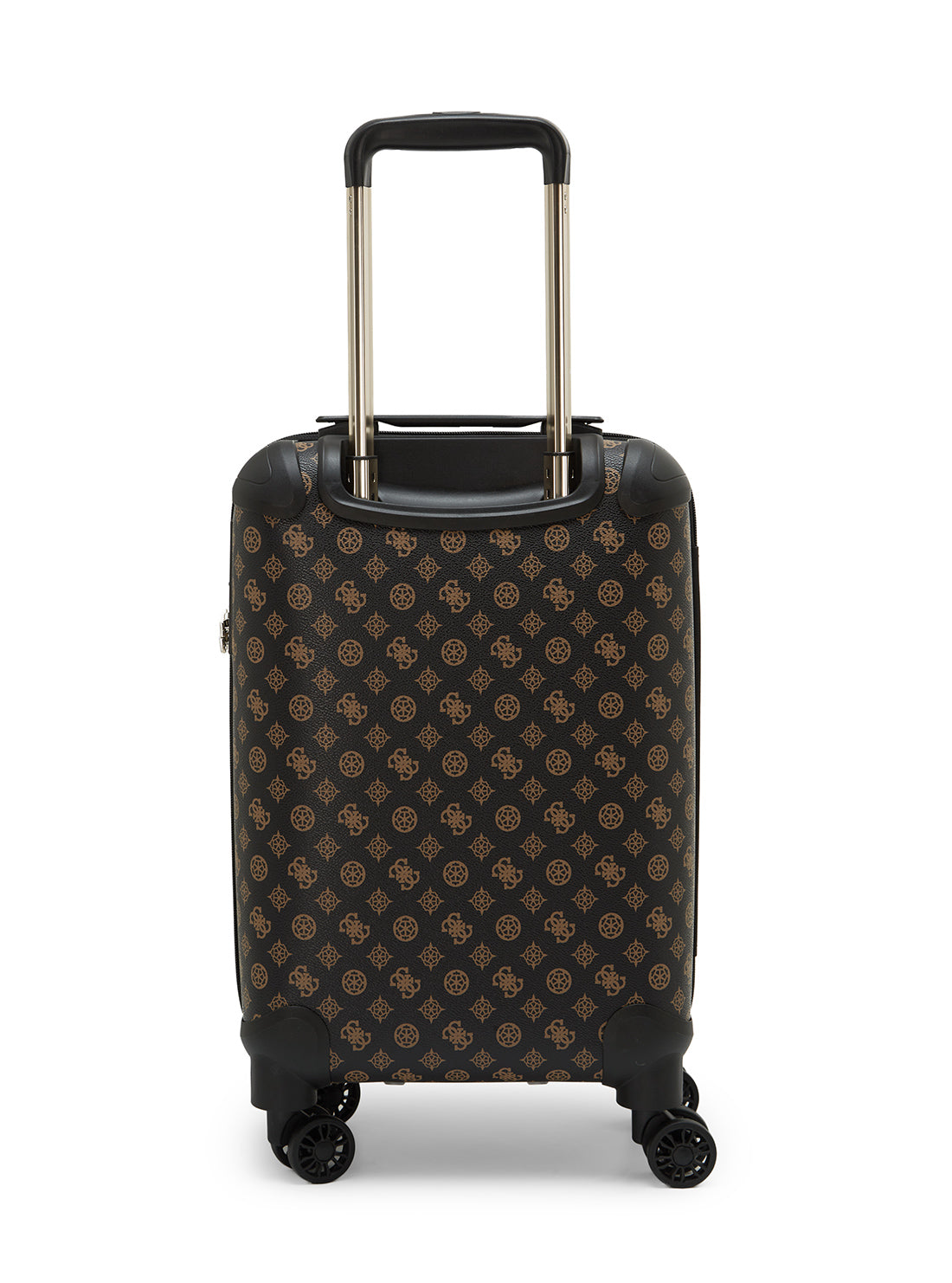 GUESS Brown Logo Jesco 45cm Suitcase back view