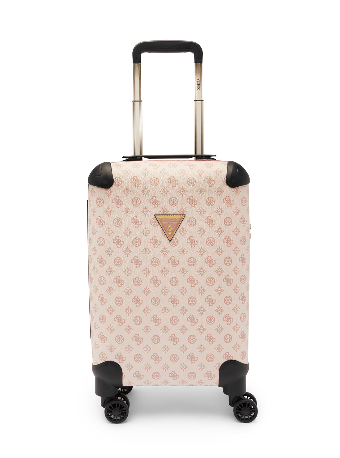 GUESS Pink Logo Jesco 45cm Suitcase front view