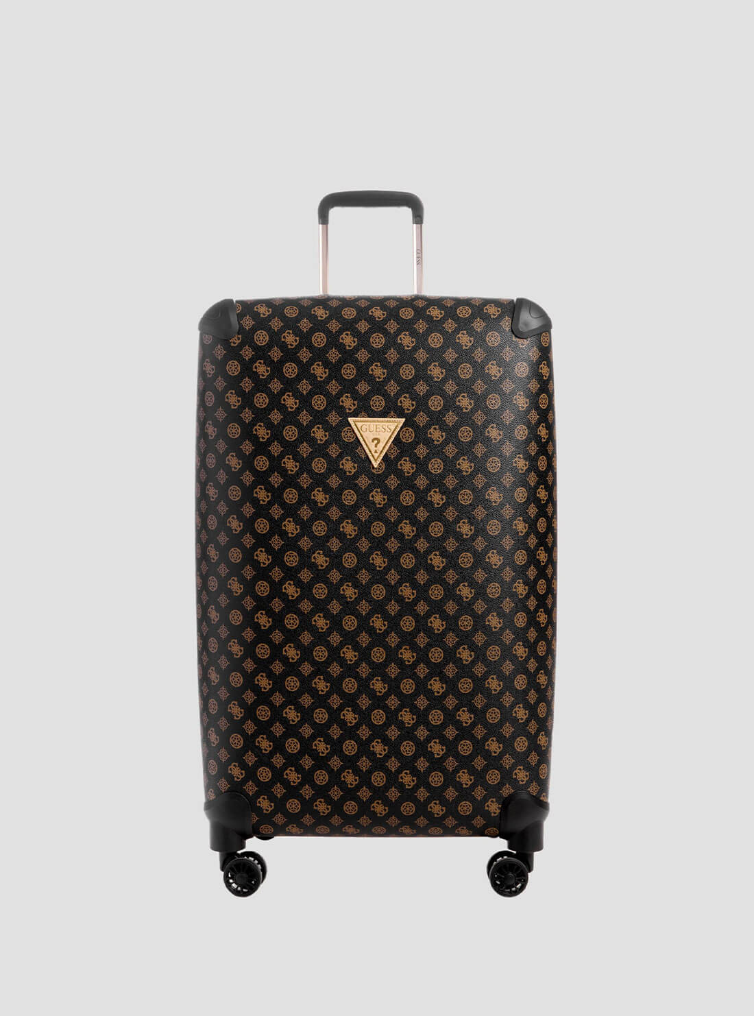 GUESS Black Wilder 71cm Suitcase front view