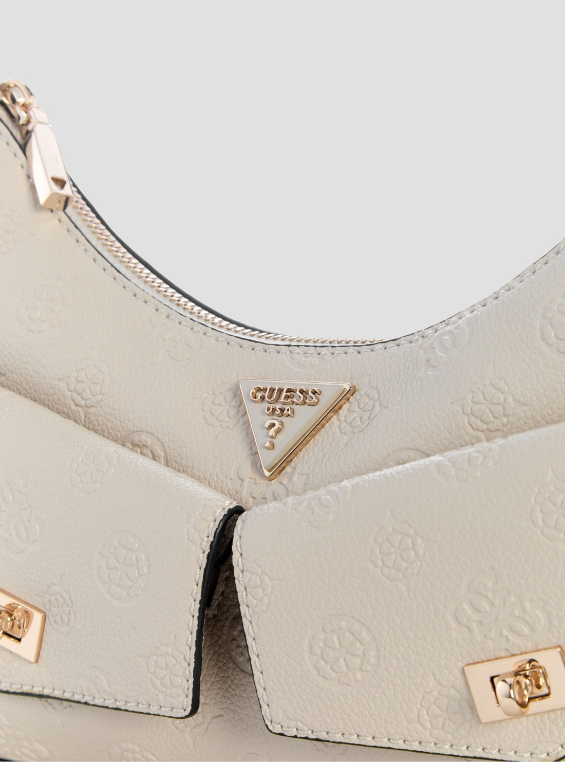 GUESS Womens Bone Logo Blake Convertible Shoulder Bag PD222218  Detail View
