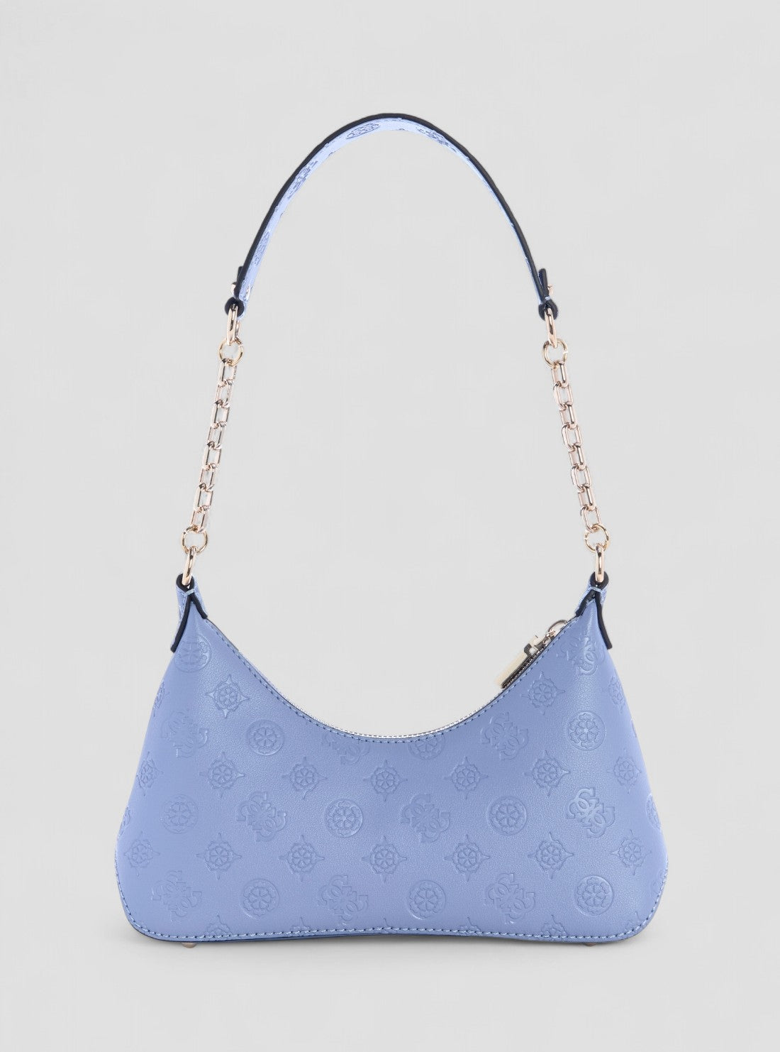 GUESS Womens Blue Logo Dita Shoulder Bag PD760218 Back View