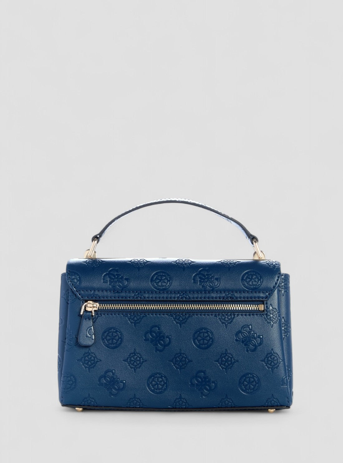 Blue Logo Tisha Top Handle Flap Bag | GUESS