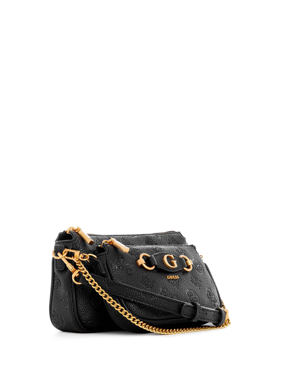 Women's Black Izzy Mini Crossbody Bag side view