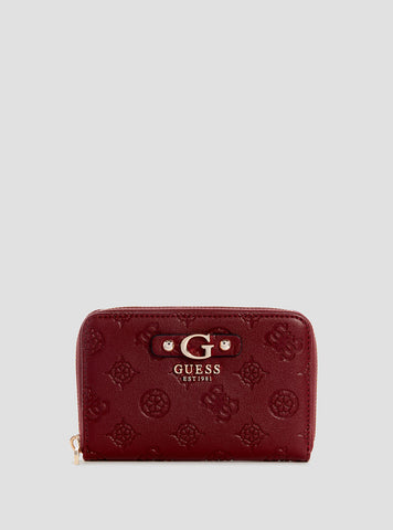 Red Gerty Medium Wallet